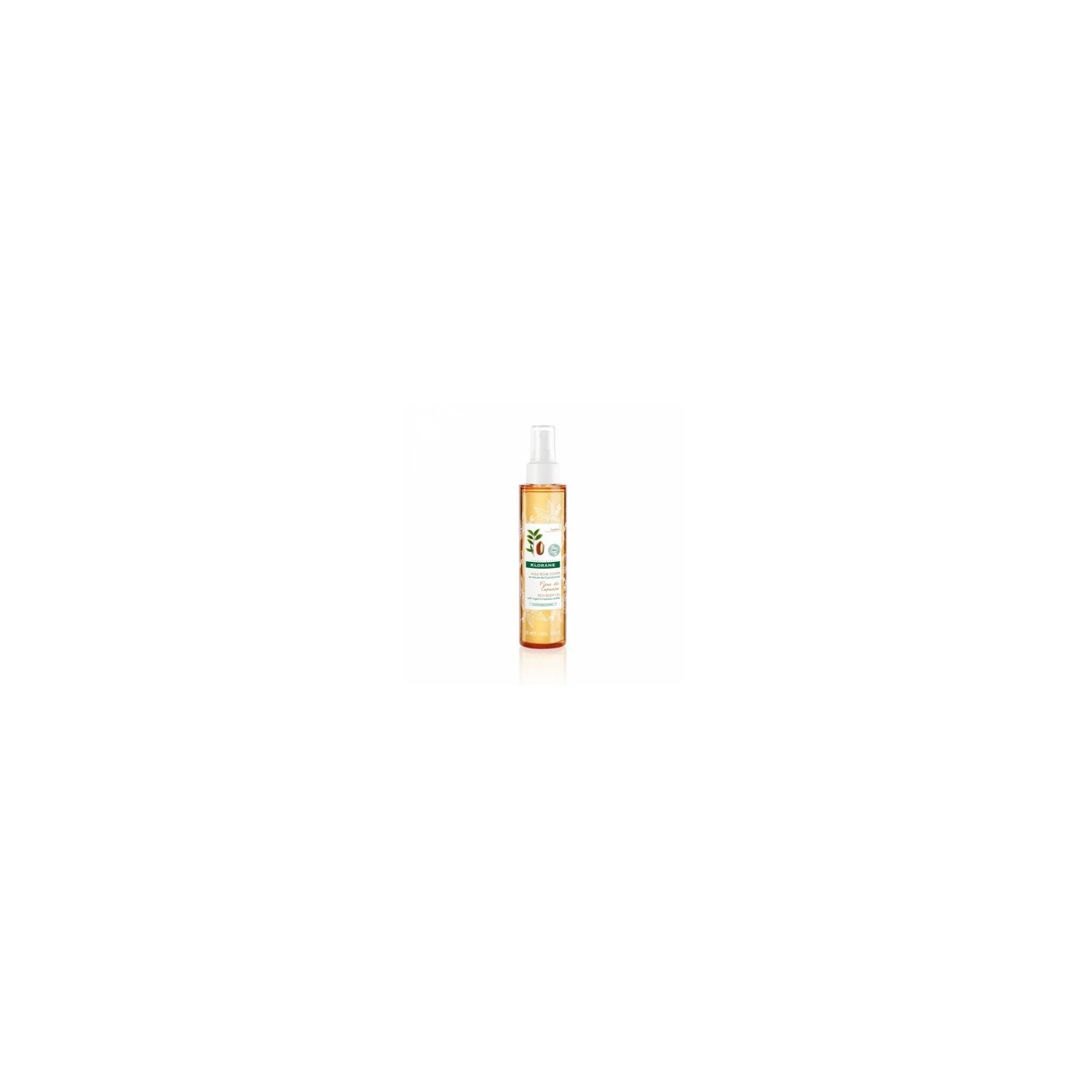 Klorane Huile riche pour le corps fleur de cupuaçu 150ml