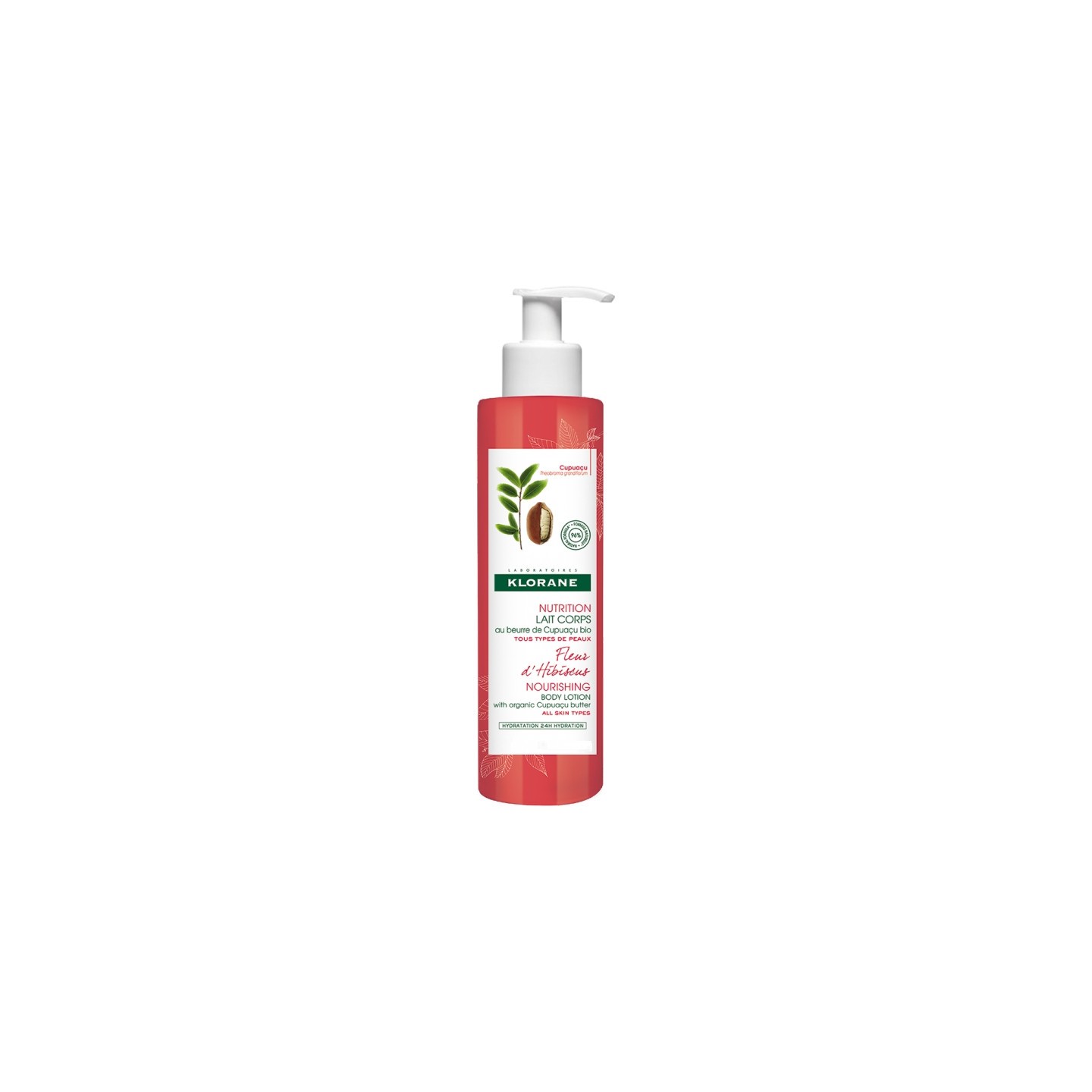 Klorane Lait corps nutrition fleur d'Hibiscus bio - 200ml