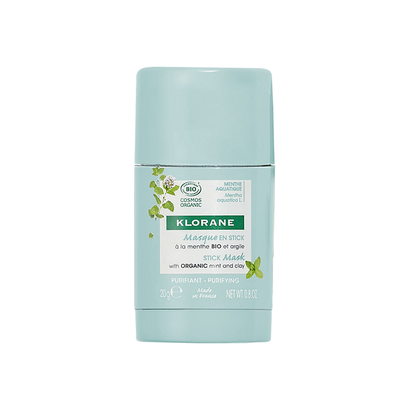 Pharmacie Bastille - Klorane masque en stick à la menthe bio 25g
