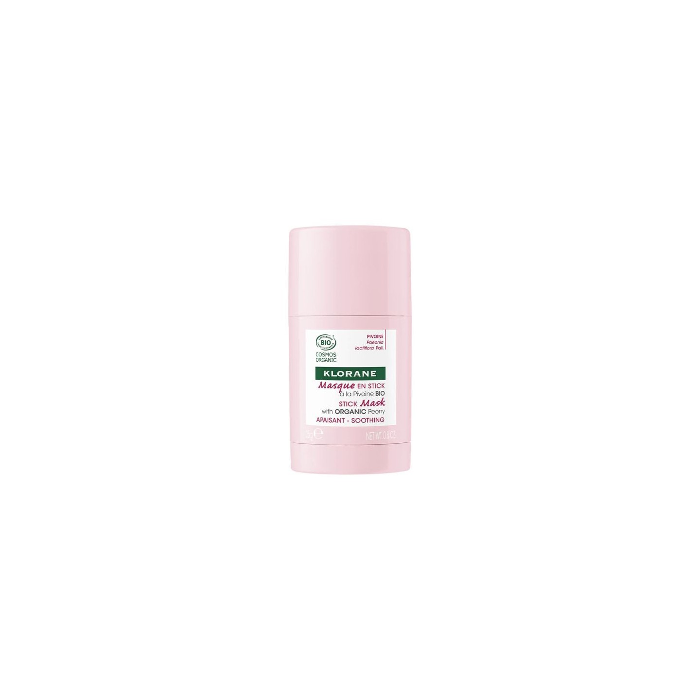Klorane Masque en stick apaisant à la Pivoine Bio - 25g
