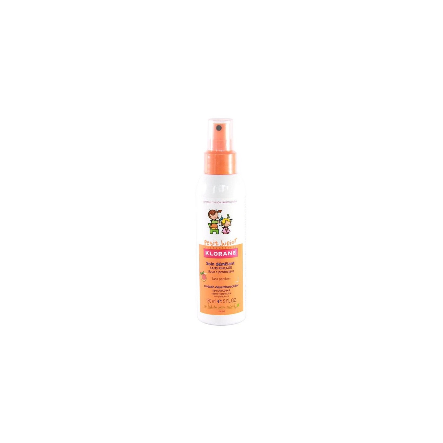 Klorane petit junior soin démêlant sans rinçage 150ml