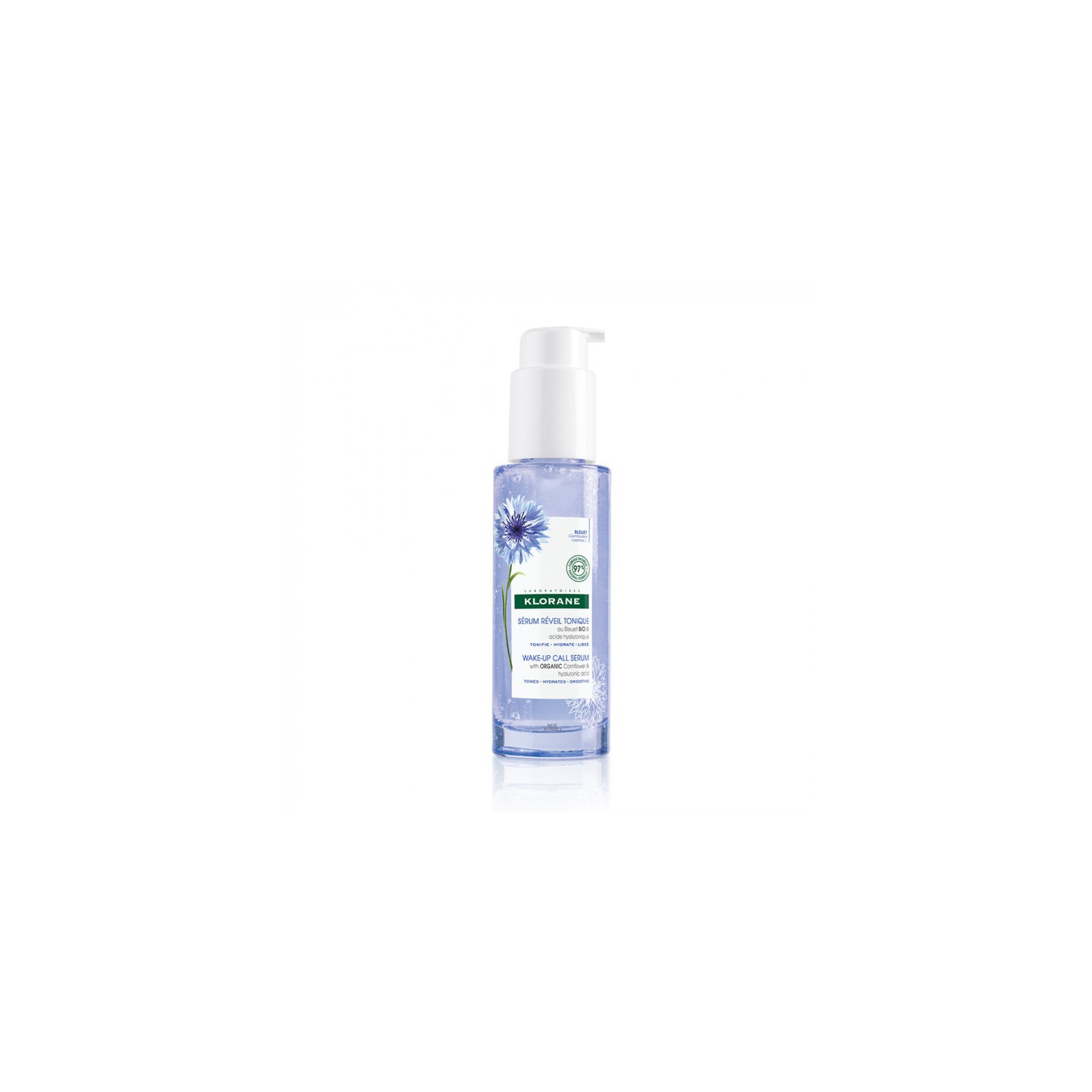 Klorane Sérum réveil tonique au bleuet Bio - 50ml