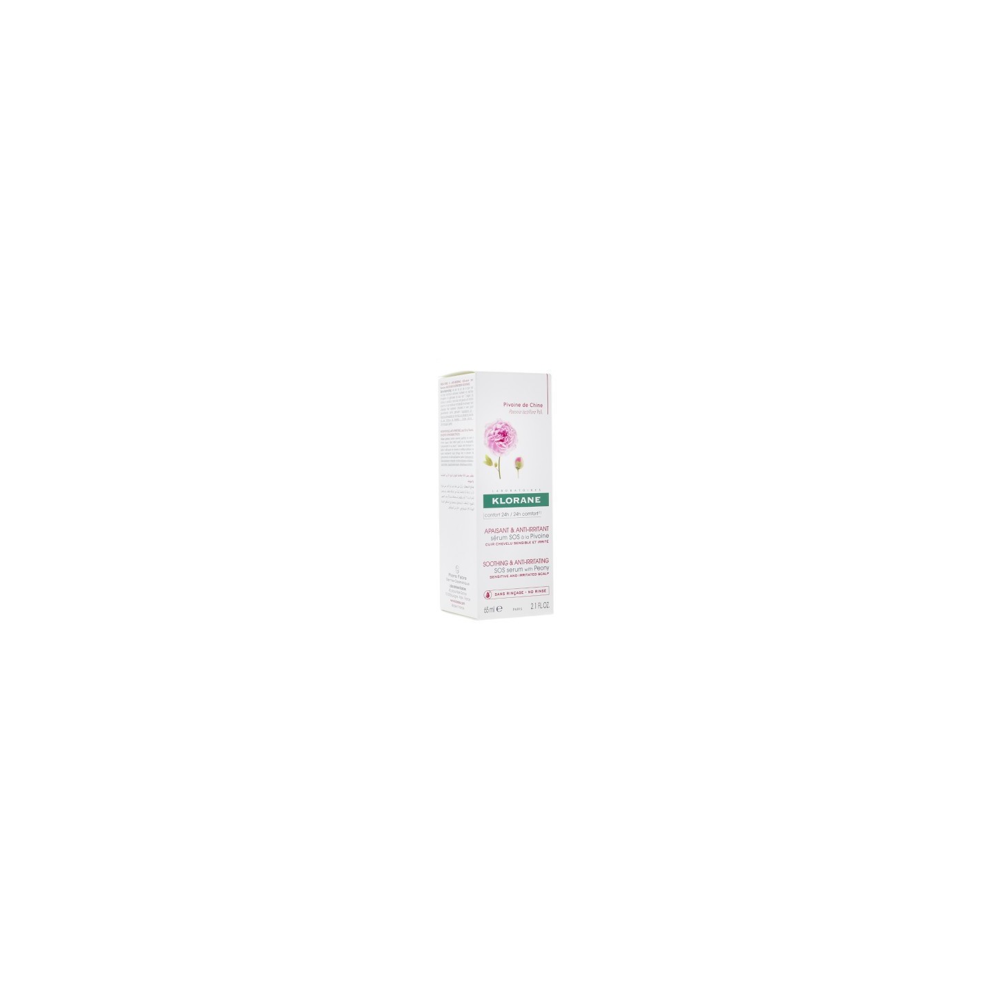 Klorane sérum SOS à la pivoine 65 ml