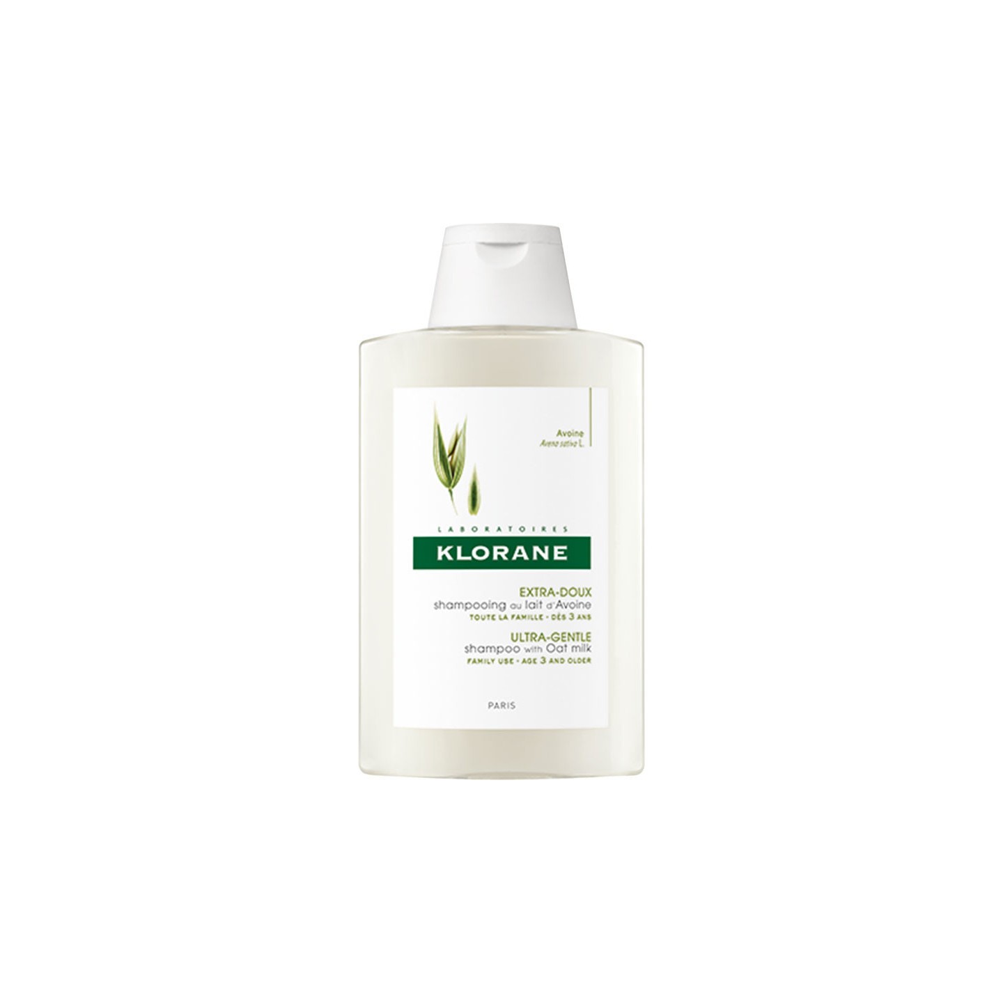 Klorane Shampoing extra-doux au lait d'avoine - 200ml