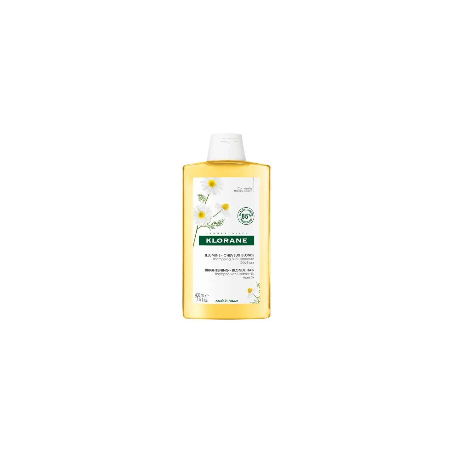 Klorane Shampoing reflets blonds à la camomille - 400ml