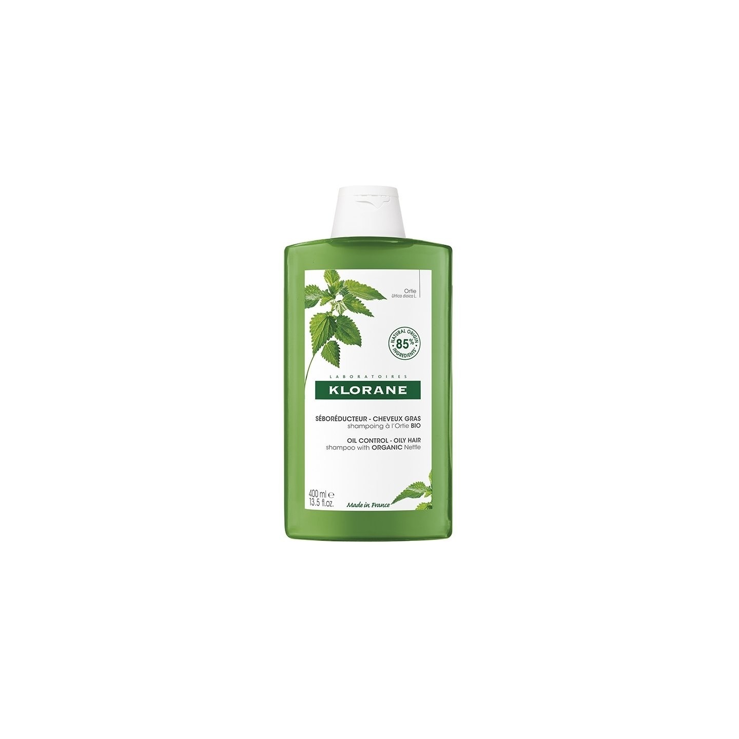 Klorane Shampoing séborégulateur à l'Ortie Bio - 400ml