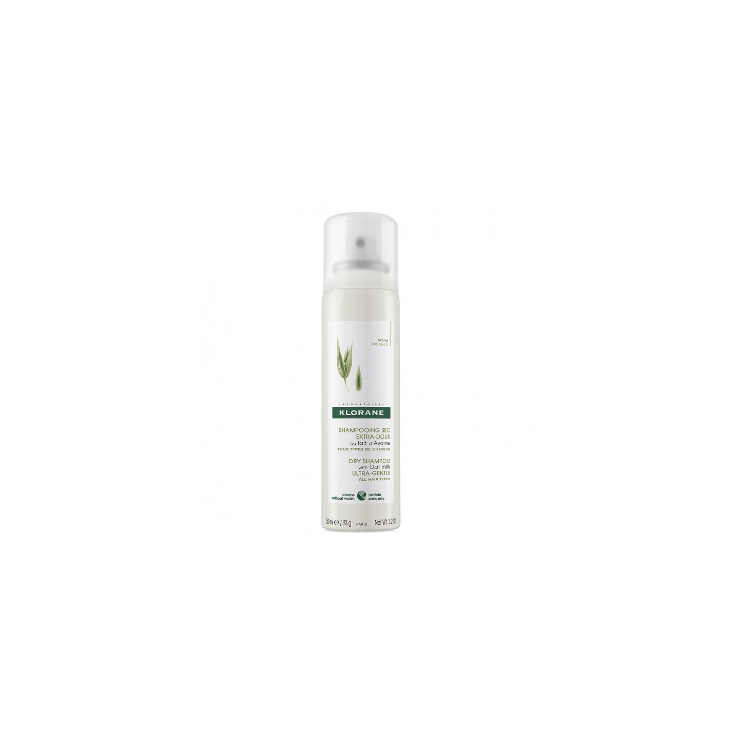 Klorane Shampoing sec extra-doux au lait d'avoine spray - 150ml