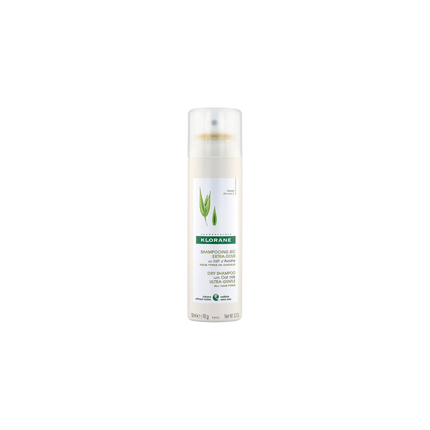 Klorane Shampoing sec extra doux Avoine et Céramide - 150ml