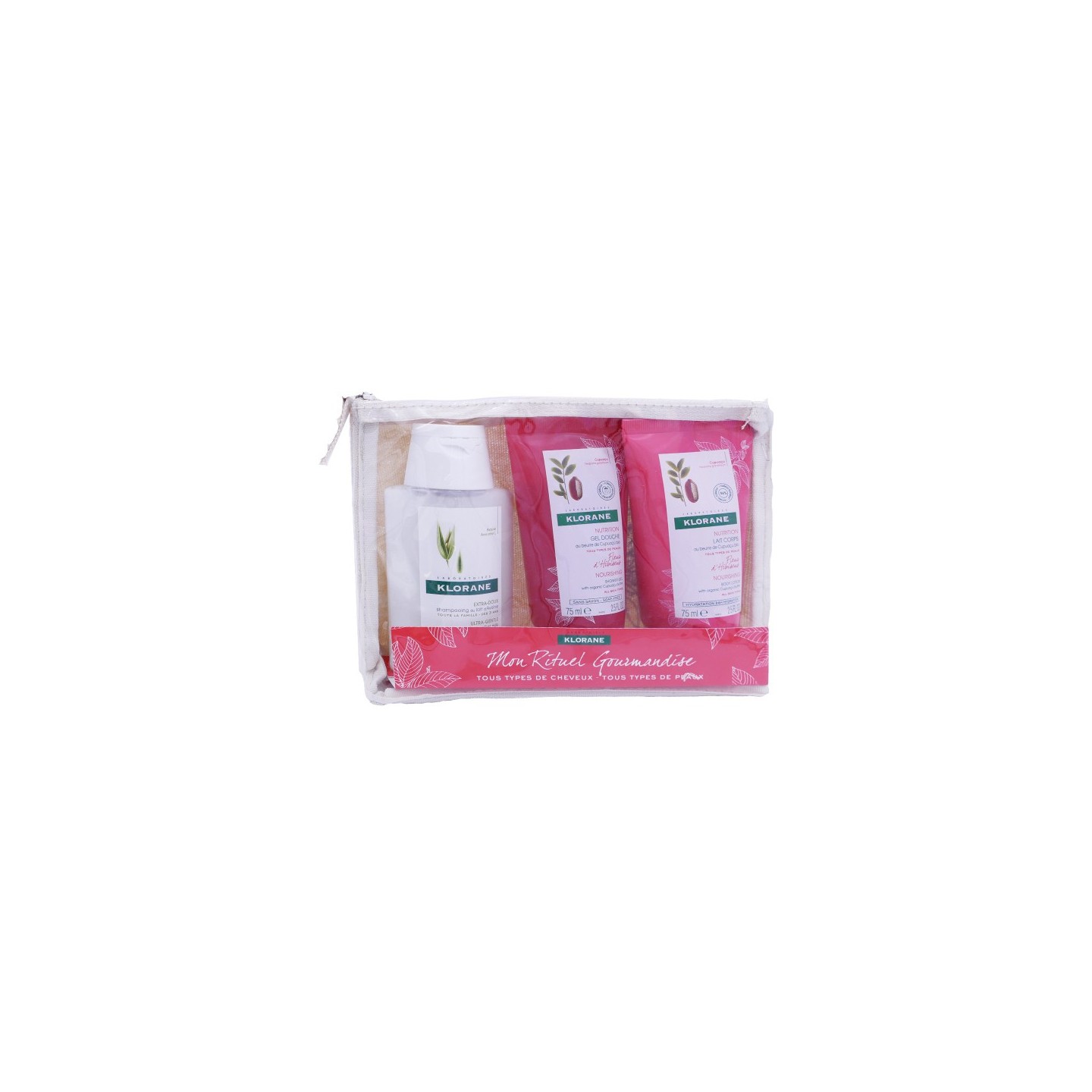 Klorane Trousse "Mon rituel gourmandise" - 3 soins