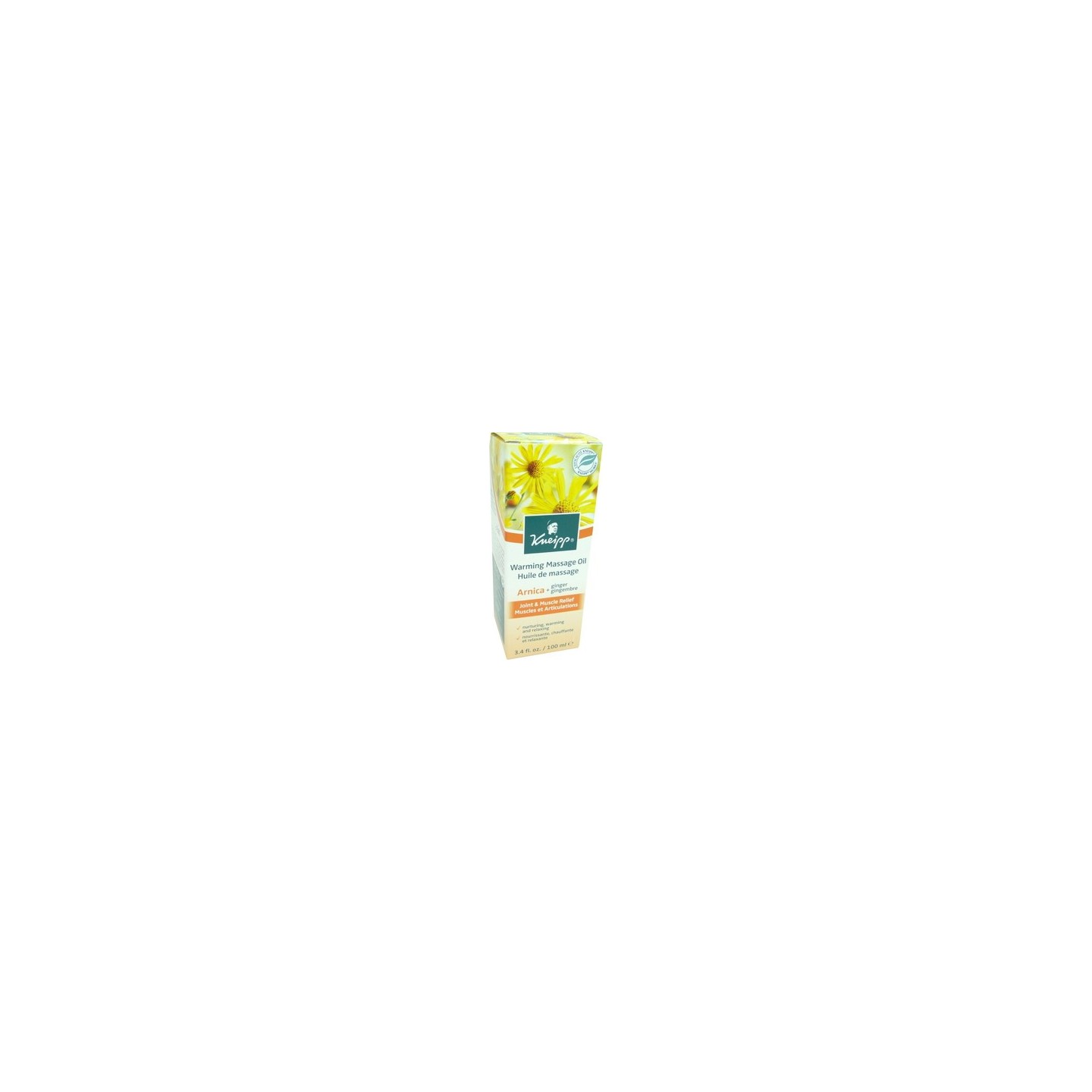 Kneipp Huile Massage Arnica + Gingembre 100ml