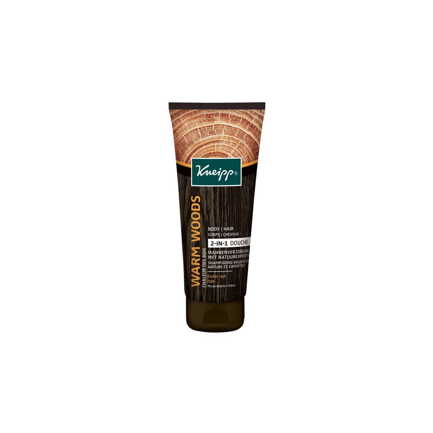 Kneipp Warm Woods shampooing-douche 2 en 1 homme - 200ml