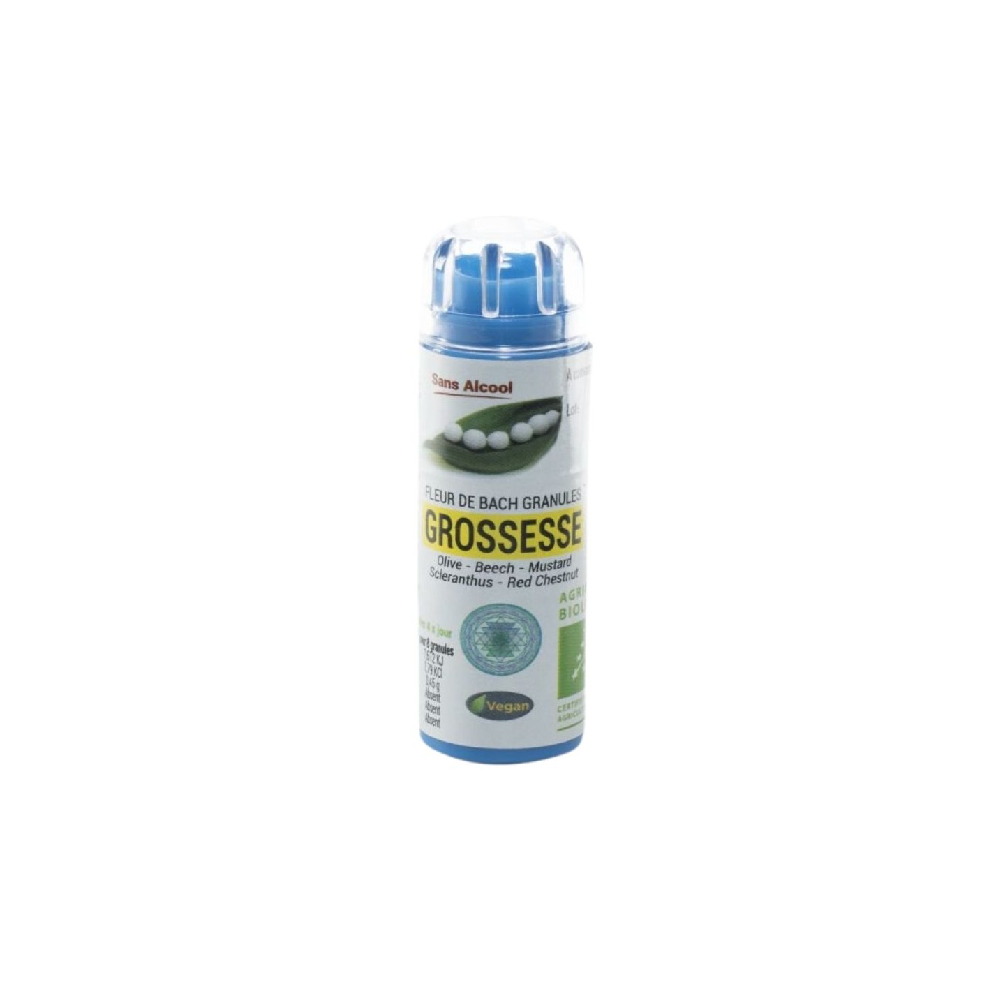 Kosmeo Fleurs de Bach Complexe grossesse Bio - 130 granules
