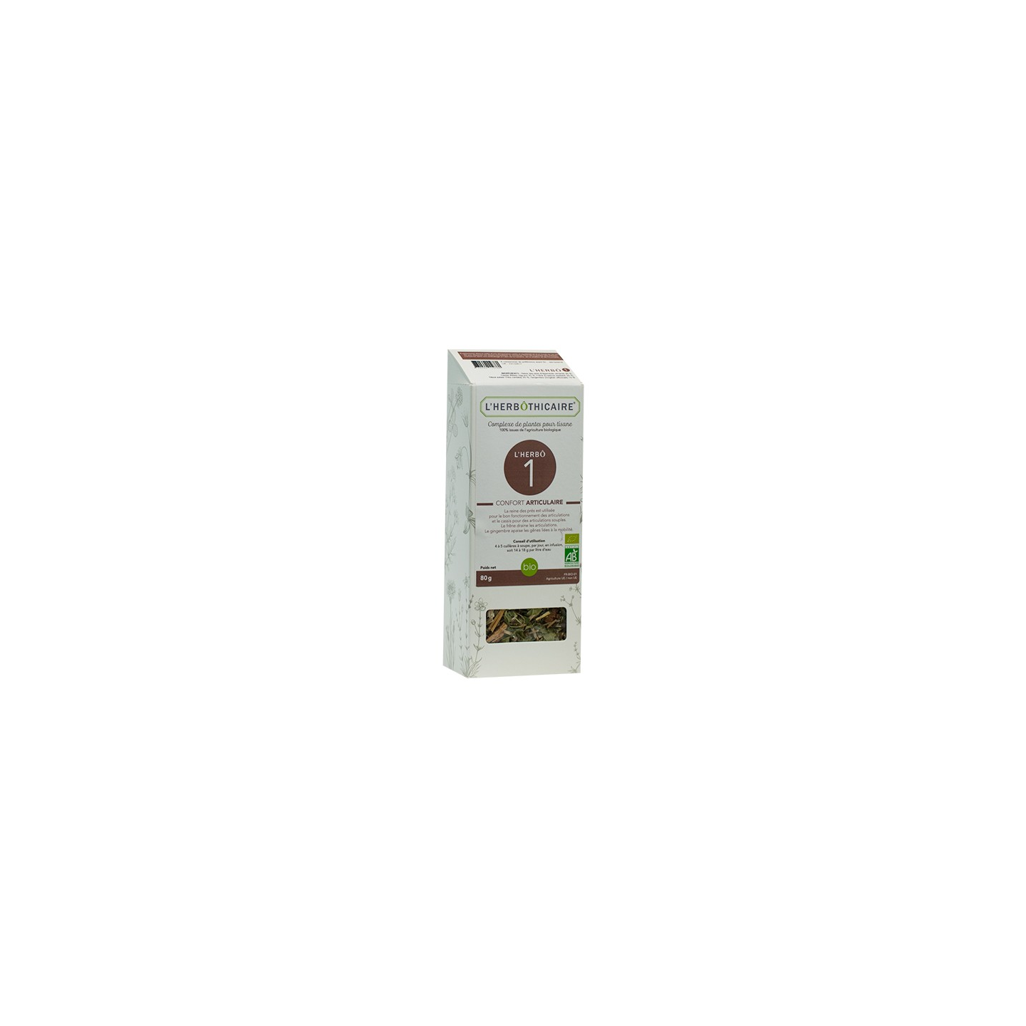 L'herbôthicaire L'herbô 1 Confort articulaire 80 g