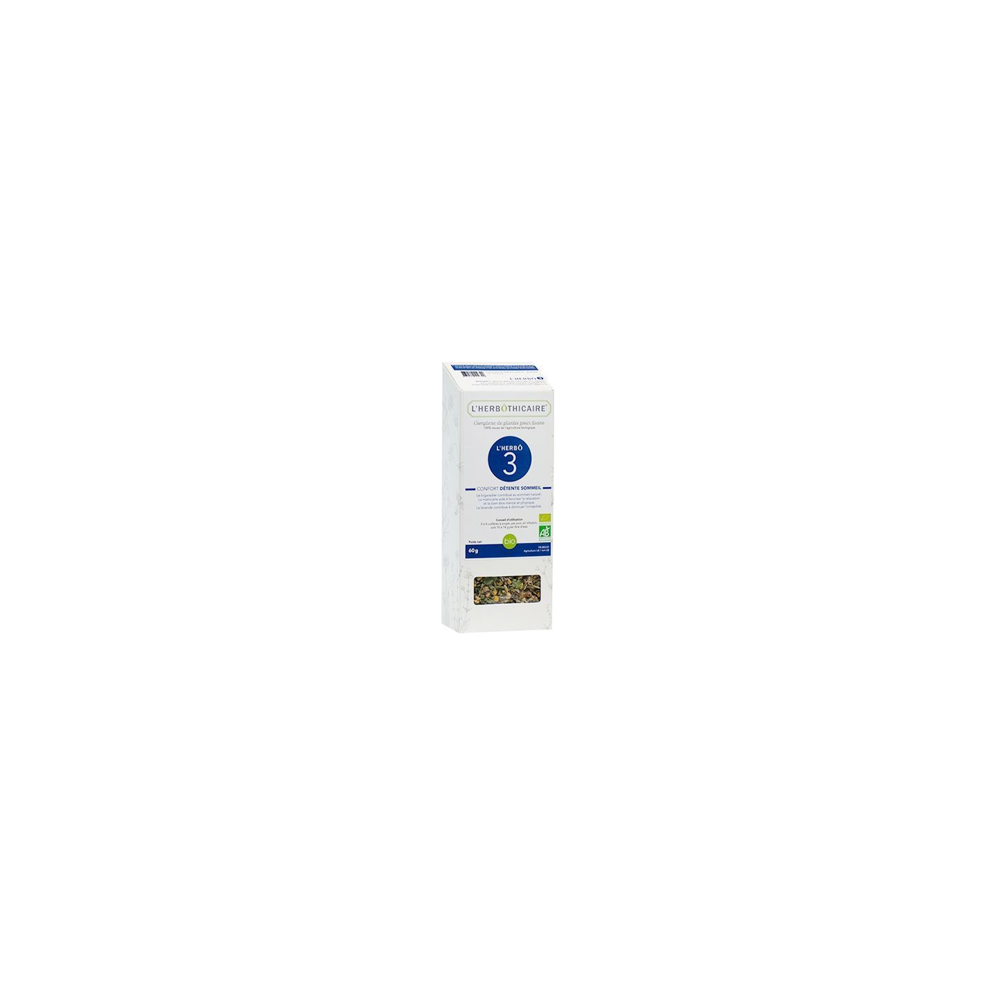 L'herbôthicaire L'herbô 3 Confort détente sommeil 60g