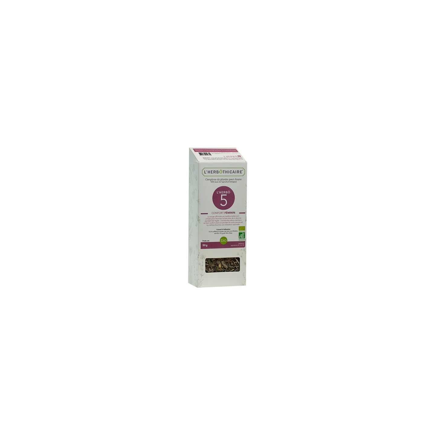 L'herbôthicaire L'herbô 5 confort féminin 50 g