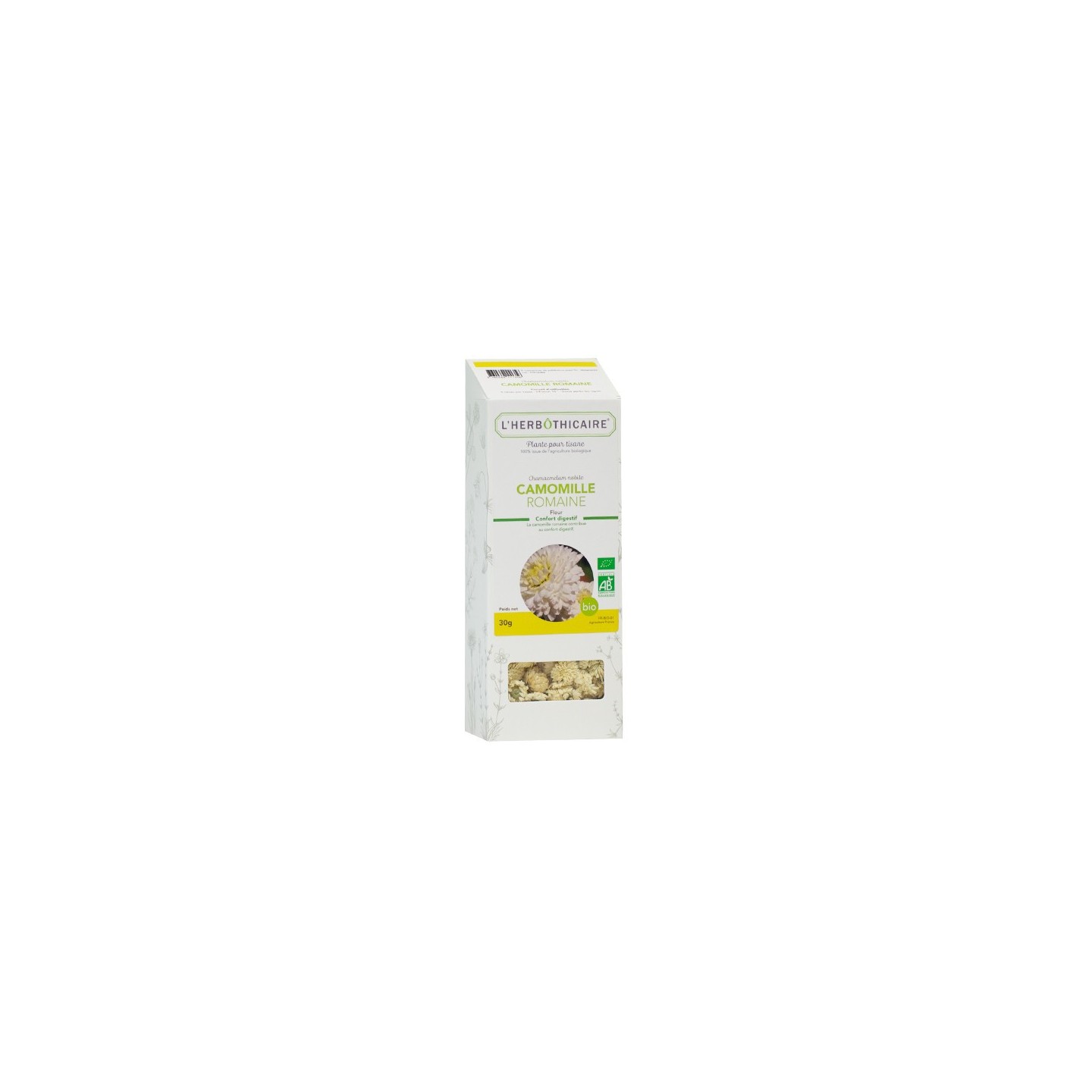 L'herbôthicaire tisane Camomille romaine 30g