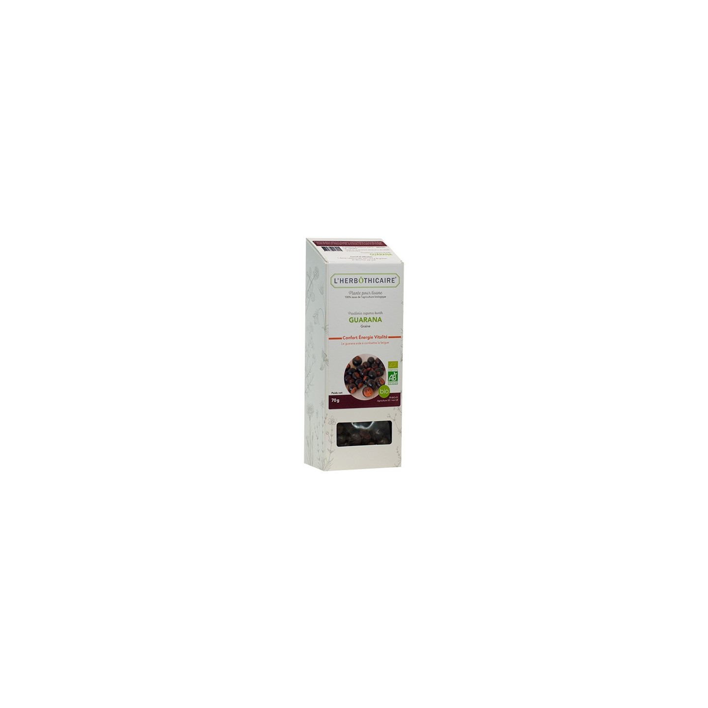 L'herbôthicaire tisane Guarana 70g