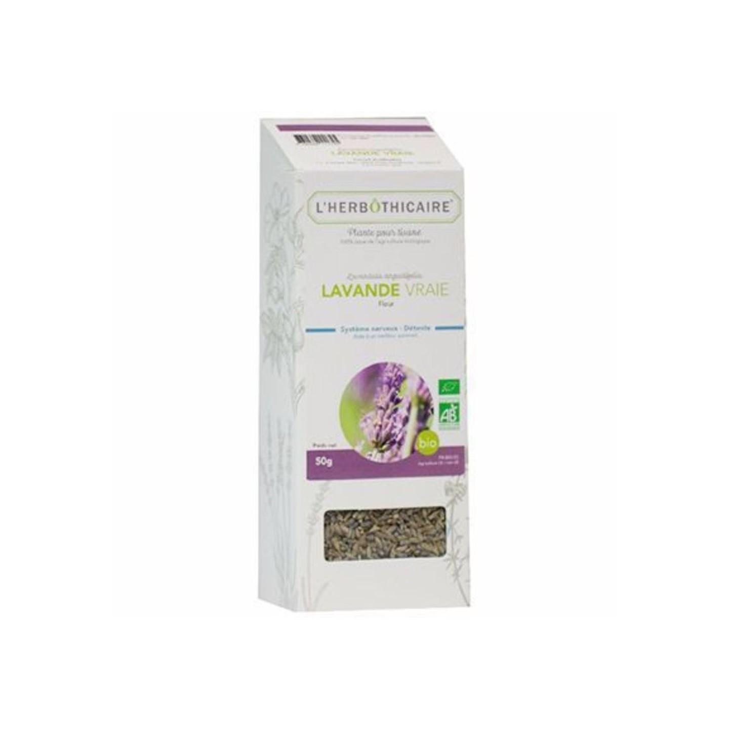 L'herbôthicaire tisane Lavande vraie 50g