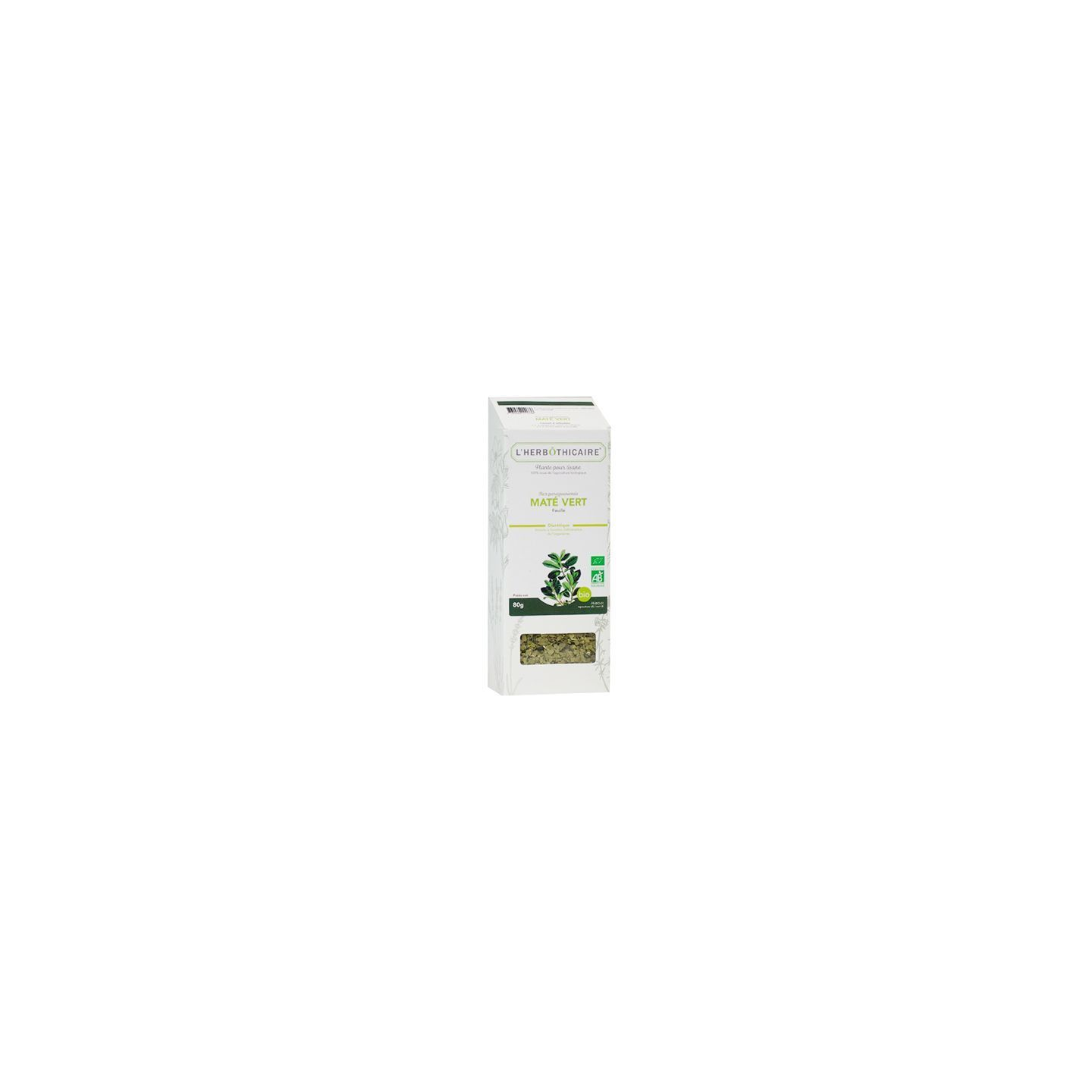 L'herbôthicaire Tisane Maté vert Bio 80g
