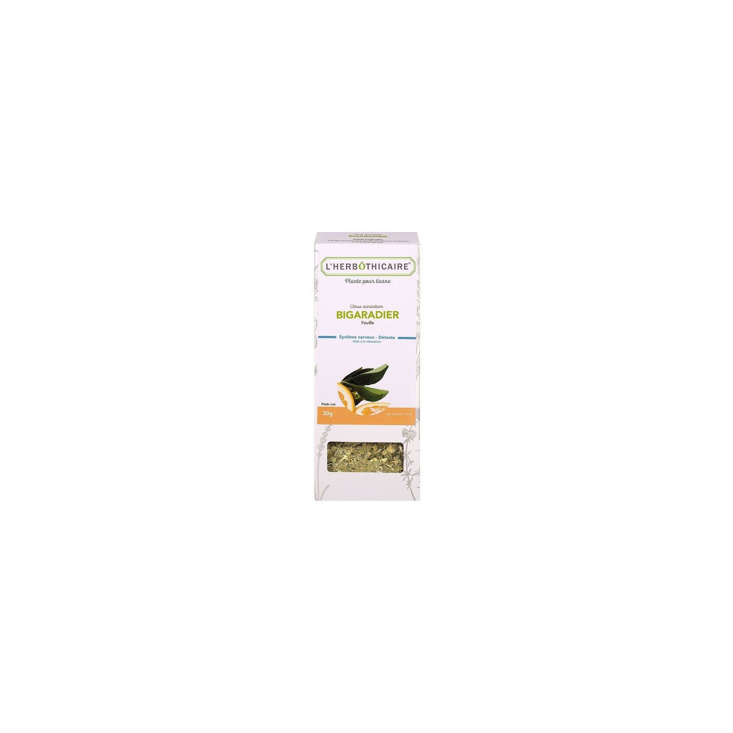 L'herbôthicaire tisane Orange amère bio 50g