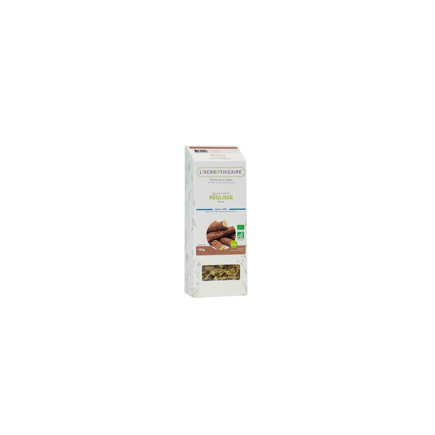 L'herbôthicaire tisane Réglisse bio 100g