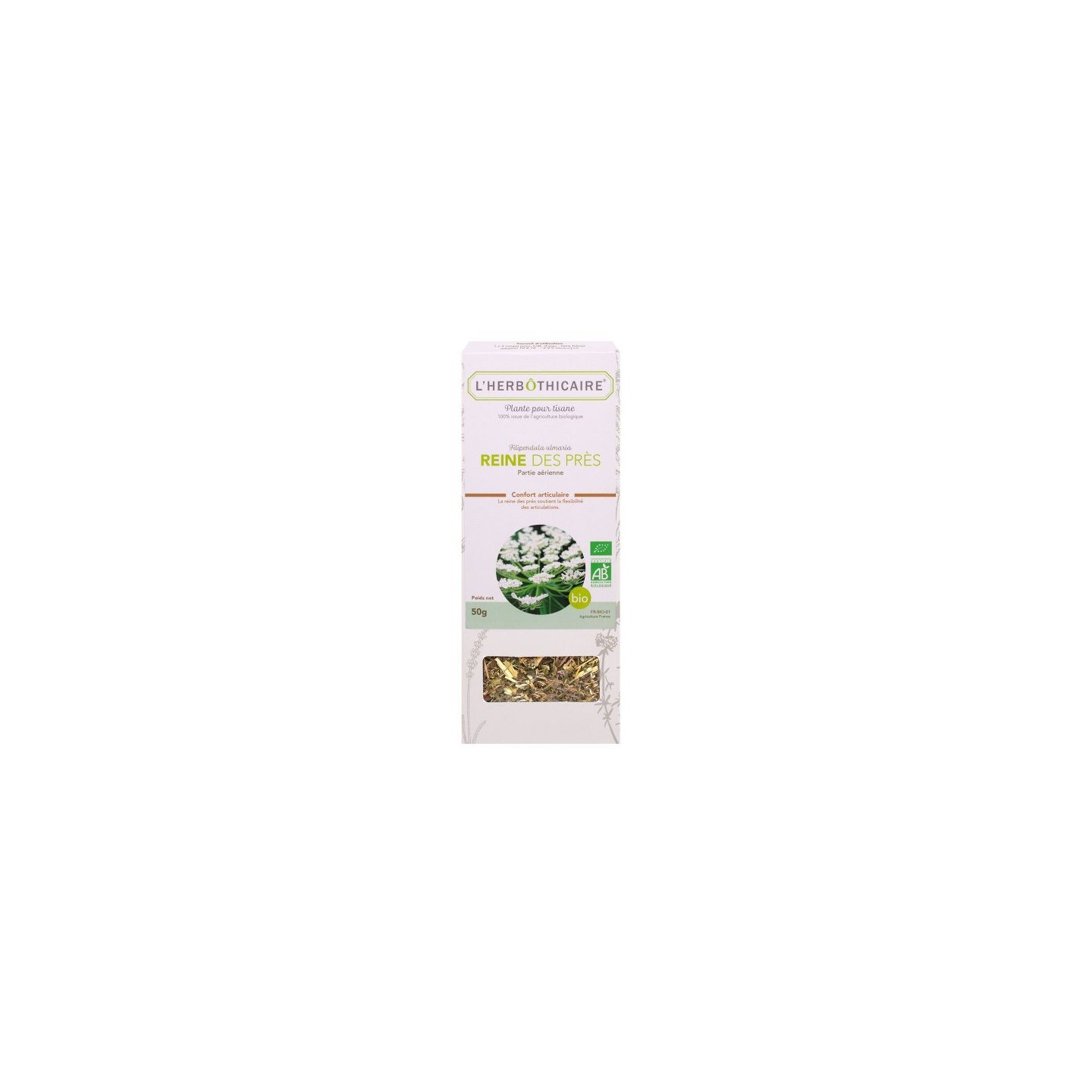 L'herbôthicaire tisane Reine des Prés bio 50g