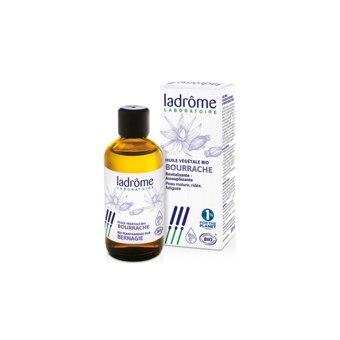 La Drôme Huile Vegetale de Bourrache Bio 100ml