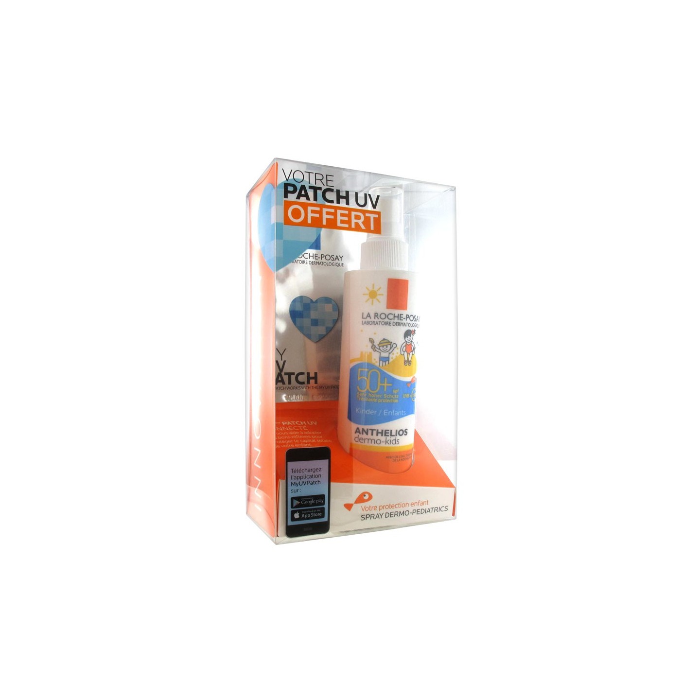 La Roche Posay Anthelios Spray Enfants SPF 50+ 200 ml + Patch UV