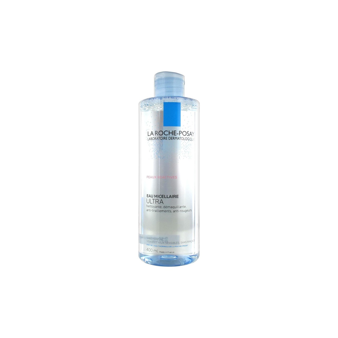 La roche posay eau micellaire ULTRA peaux réactives 400ml
