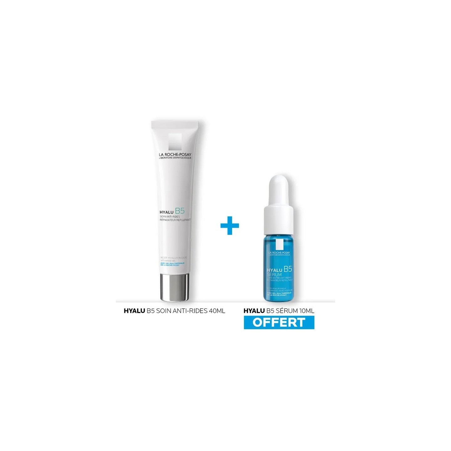 La Roche-Posay Hyalu B5 Coffret soin anti-rides 40ml + Sérum 10ml Offert