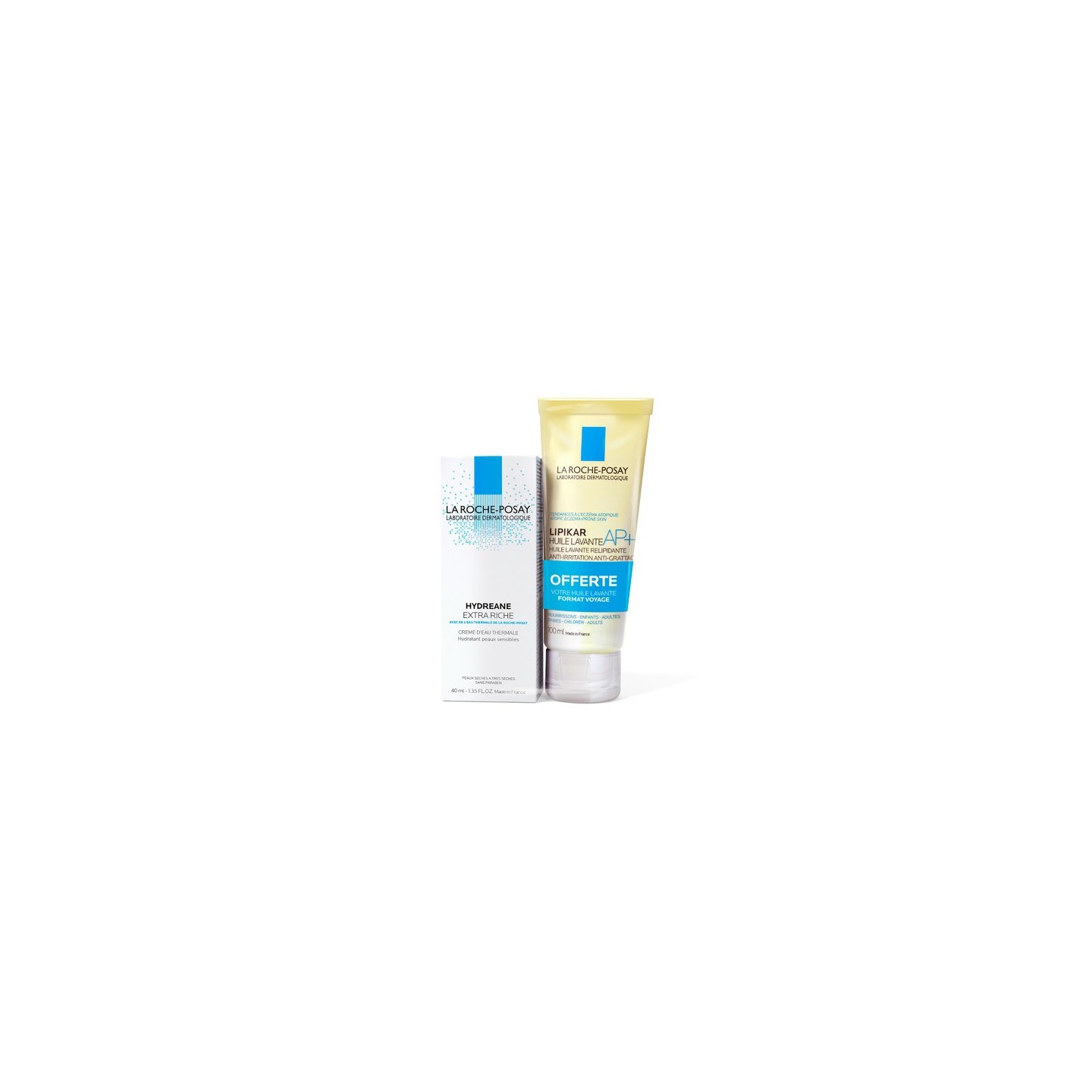 La roche posay hydreane extra riche 40ml + huile lavante offerte