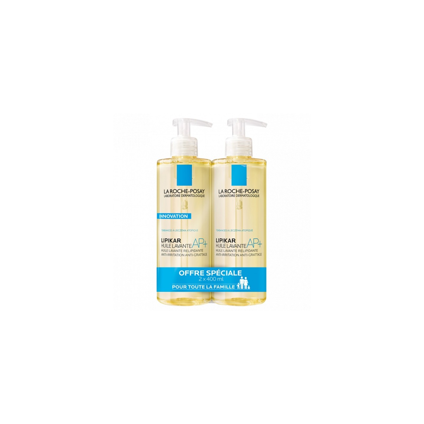La Roche Posay Lipikar Huile Lavante Lot de 2 x 400ml