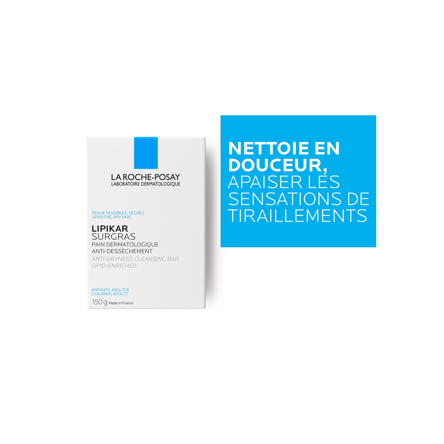 La roche posay Lipikar surgras pain 150g