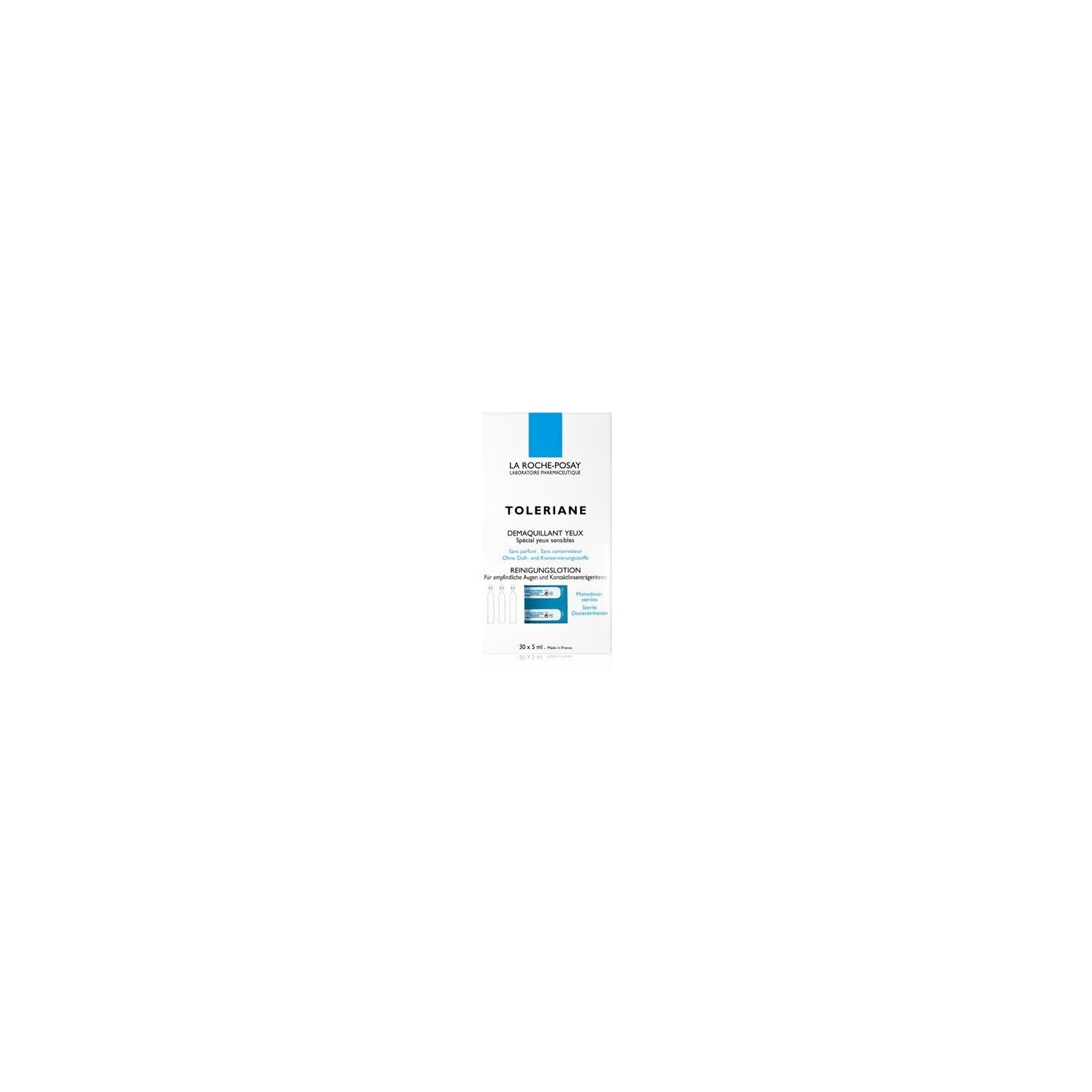 La Roche Posay Toleriane Démaquillant yeux 30x5ML