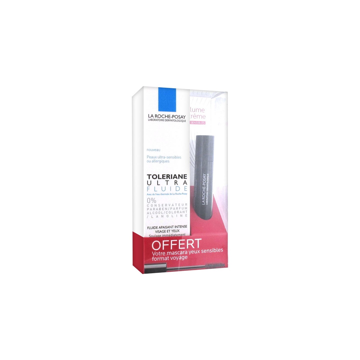 La Roche Posay Tolériane Ultra Fluide 40ml + Mascara Offert