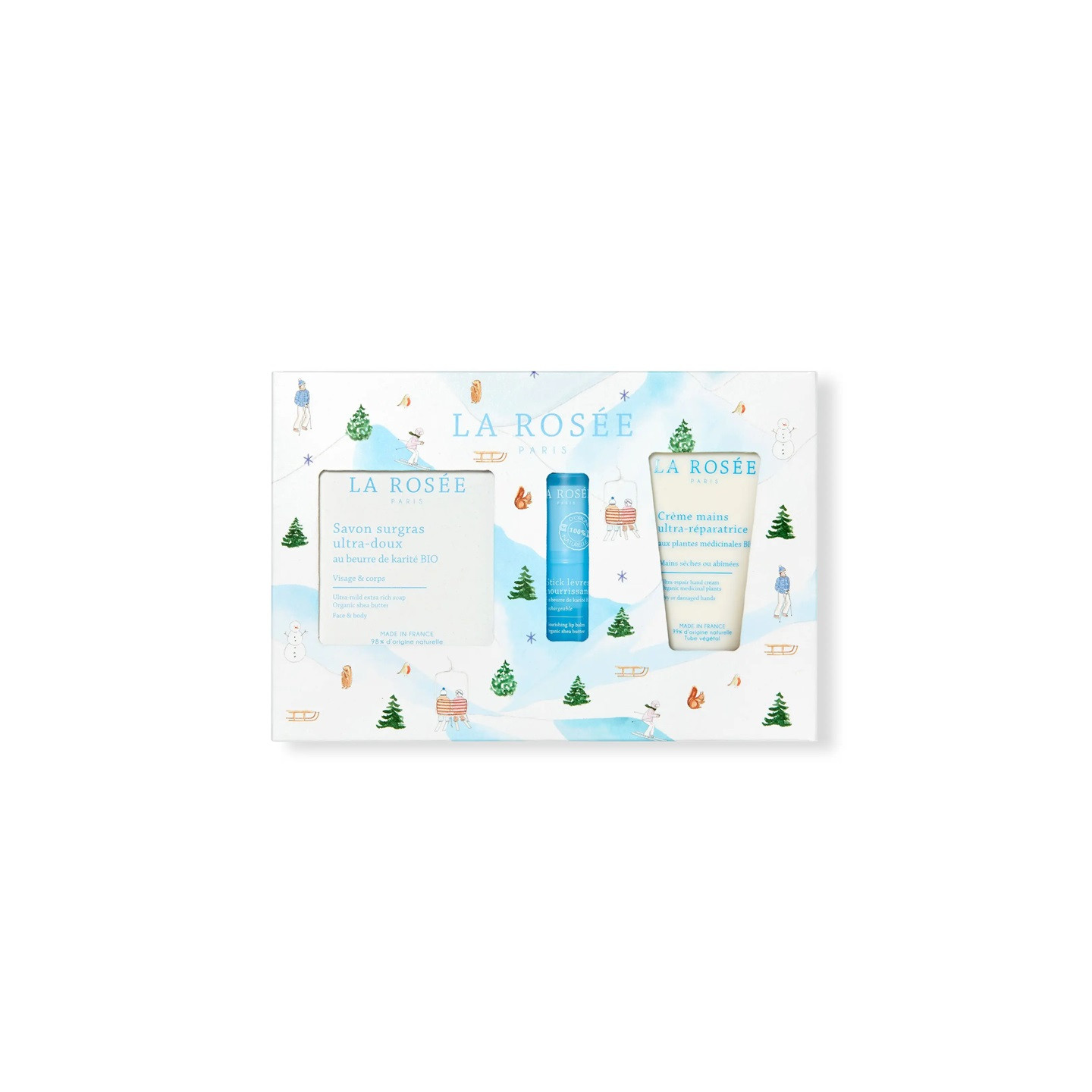 La Rosée Coffret Santa - 3 soins essentiels