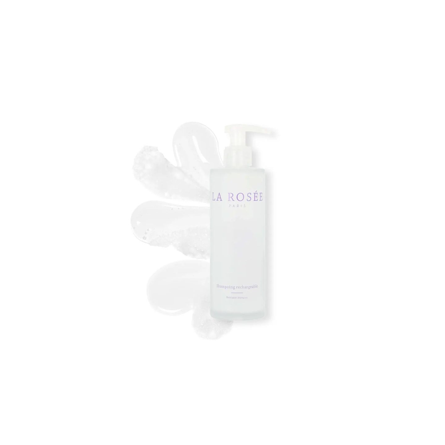 La Rosée Flacon en verre pour recharge shampoing - 200ml
