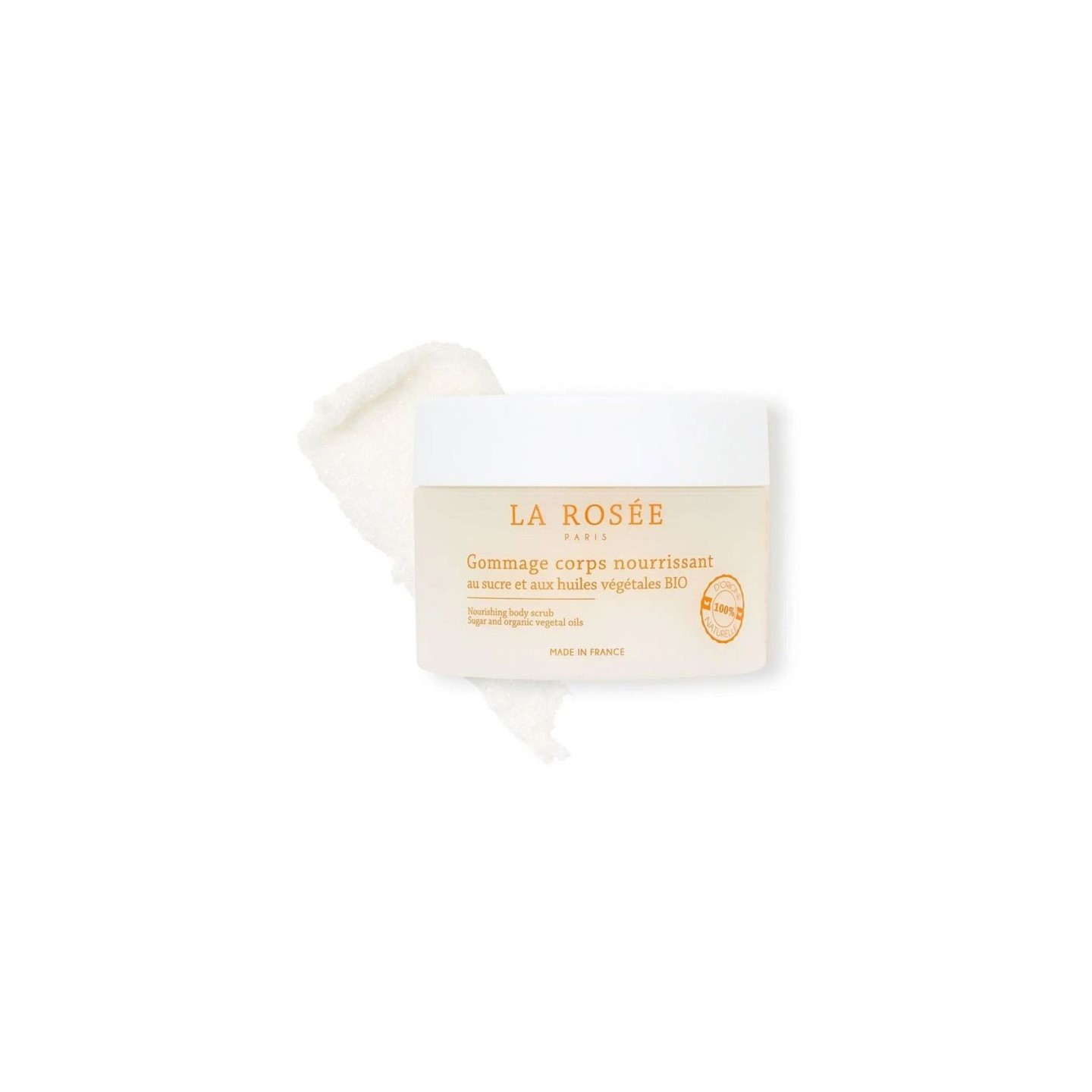 La Rosée Gommage corps nourrissant Bio - Éco recharge 200g