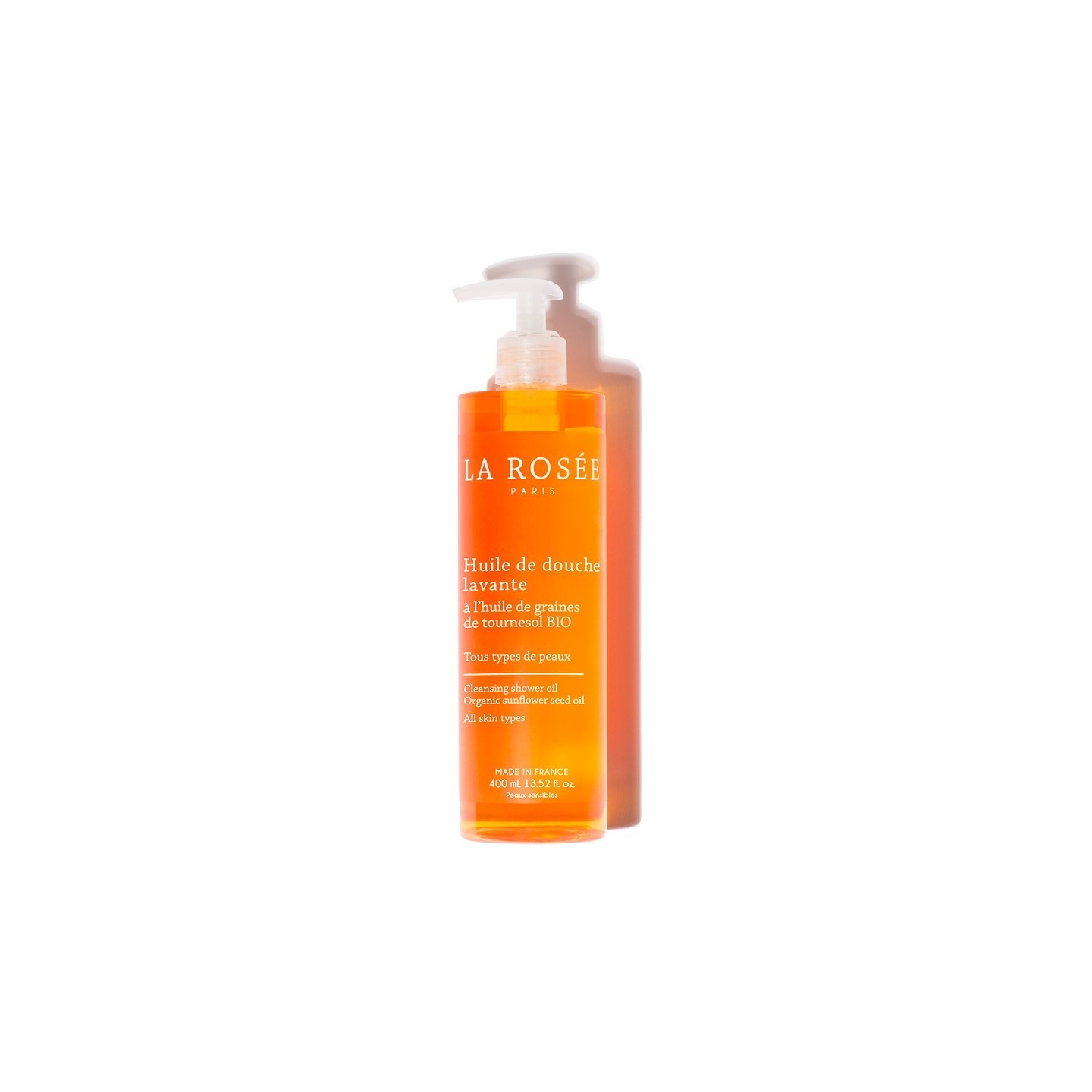 La Rosée Huile de douche lavante Bio - 400ml