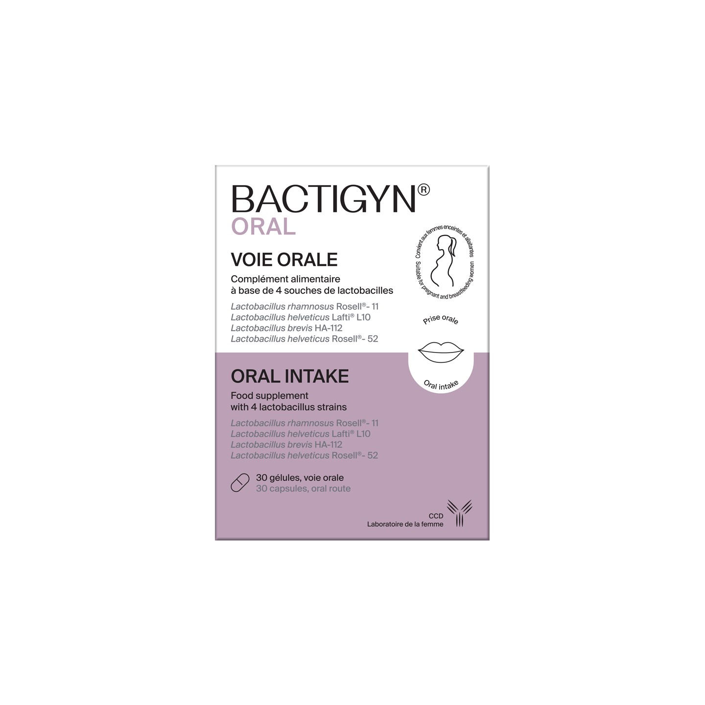 Laboratoire CCD Bactigyn Oral - 30 gélules