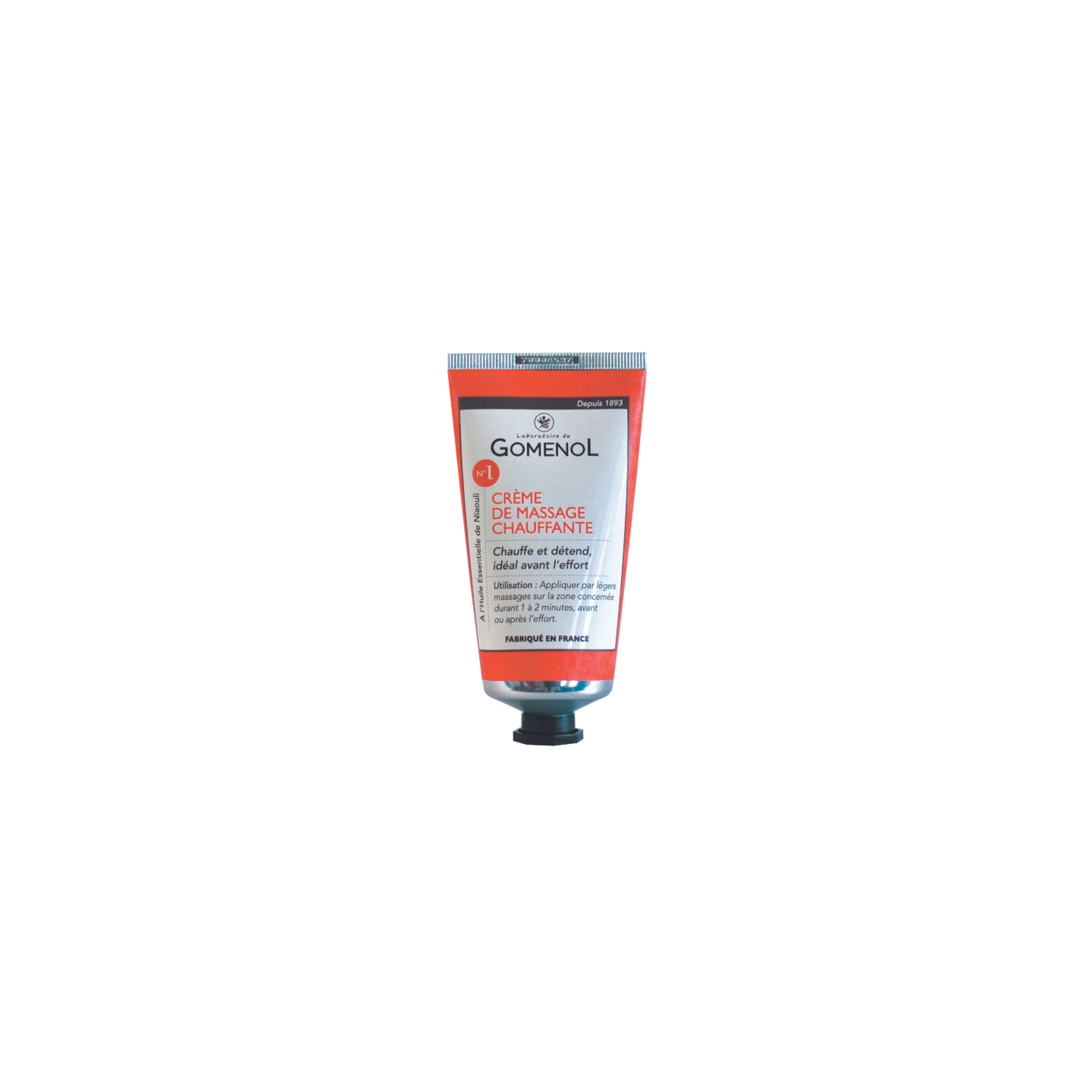 Laboratoire CCD Crème de massage chauffante Gomenol - 75ml