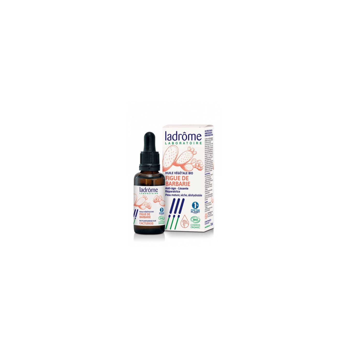 Ladrôme Huile végétale Figue de Barbarie Bio - 30ml