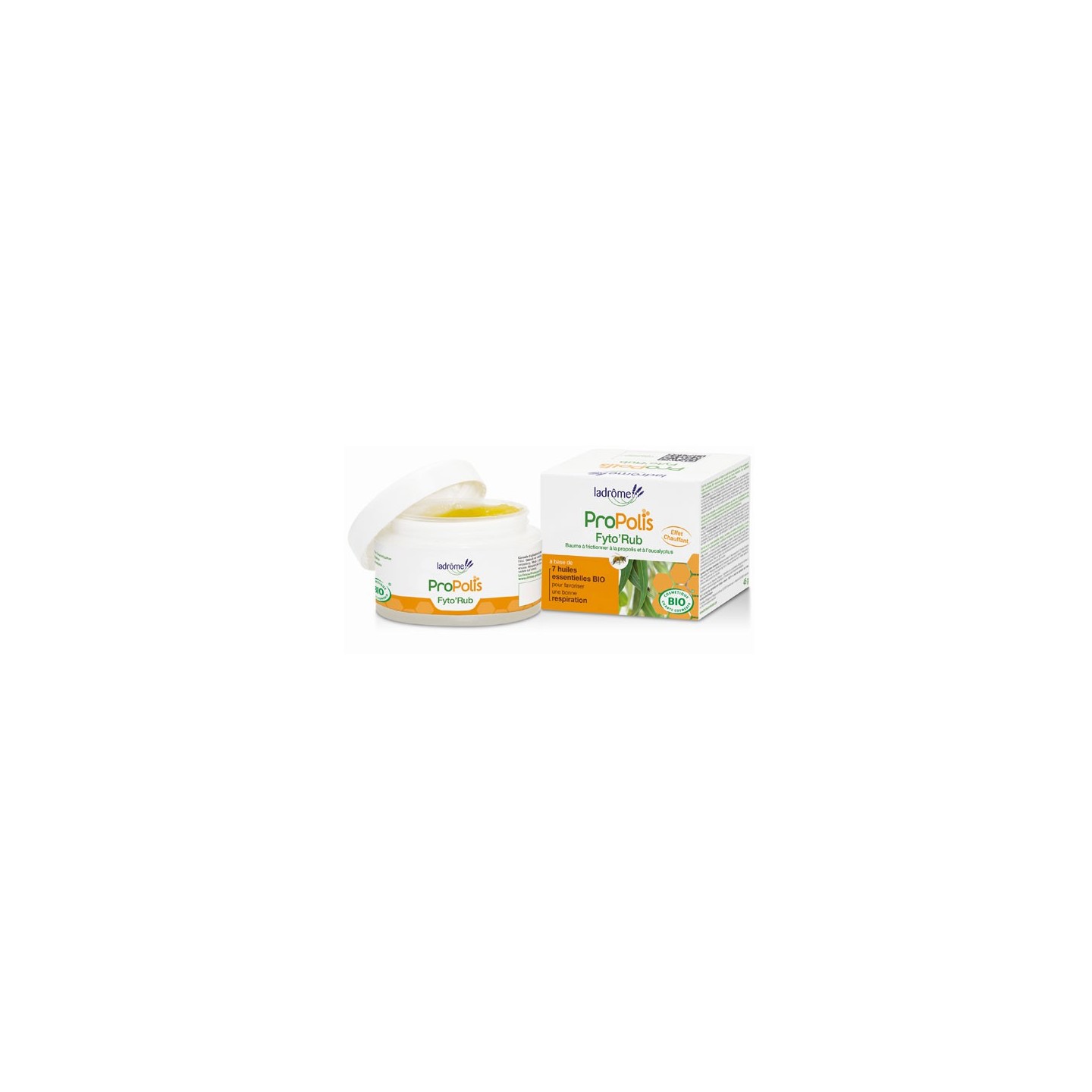 Ladrôme Propolis Fyto'Rub baume Bio - 45g