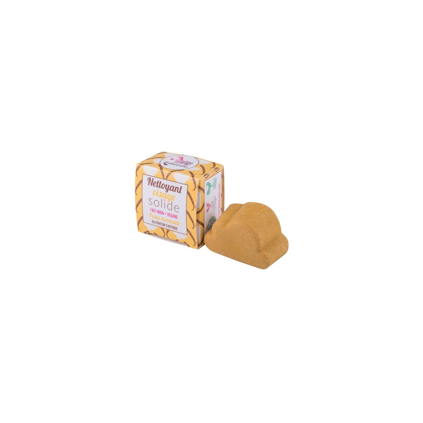 Lamazuna Nettoyant visage solide peau normale - 25g