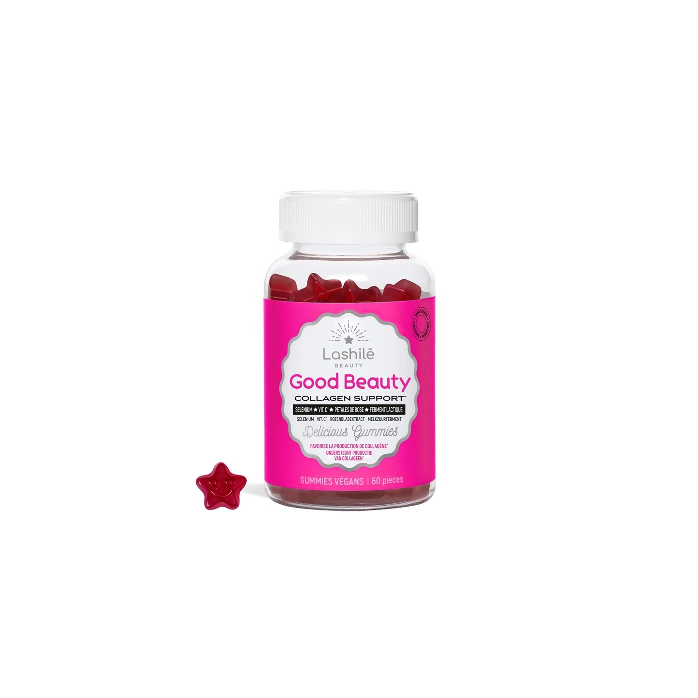 Lashilé Beauty Good Beauty Collagen Support - 60 gommes