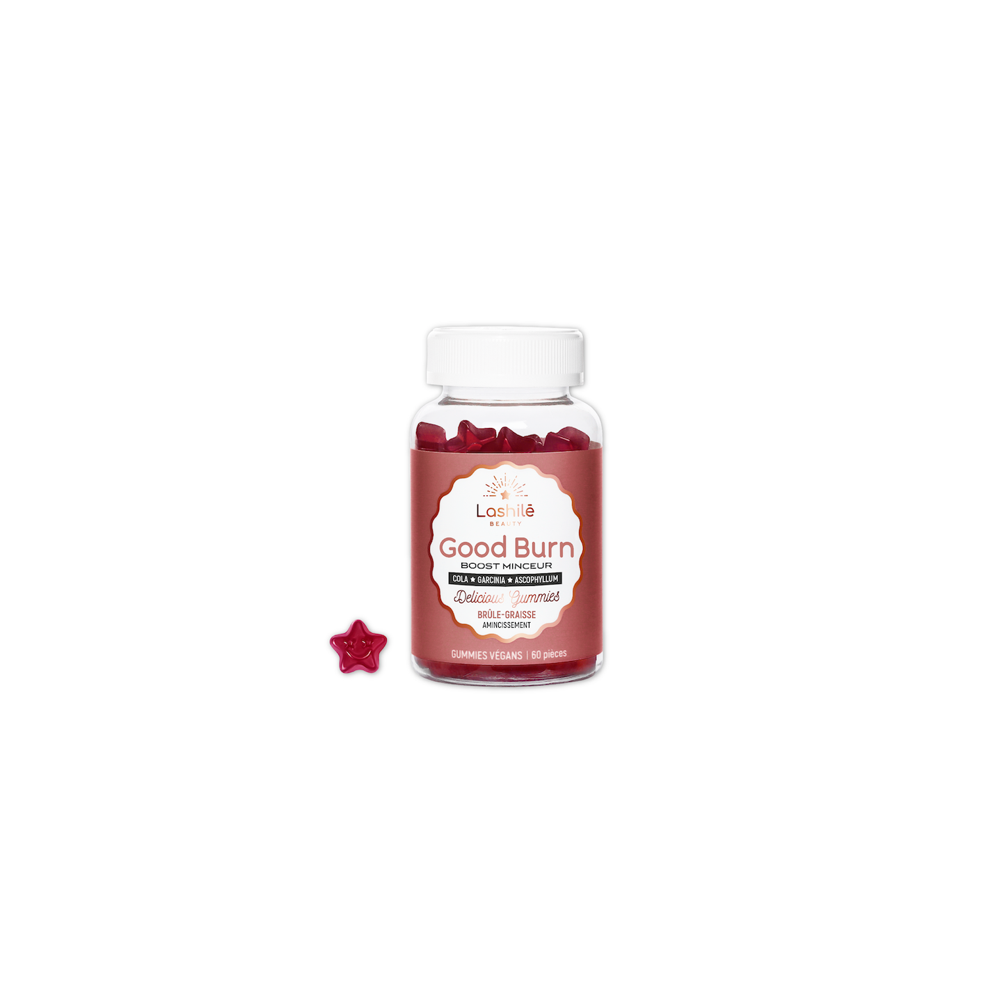 Lashilé Beauty Good Burn Boost minceur - 60 gommes