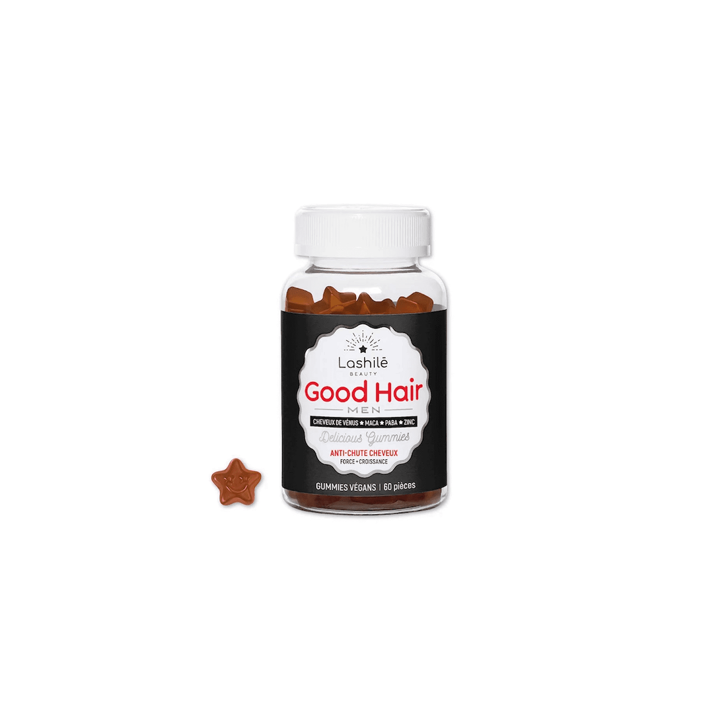Lashilé Beauty Good Hair Men - 60 gommes