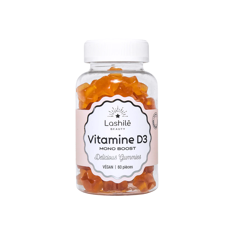 Pharmacie Bastille - Lashilé Vitamine D3 mono boost 60 gummies
