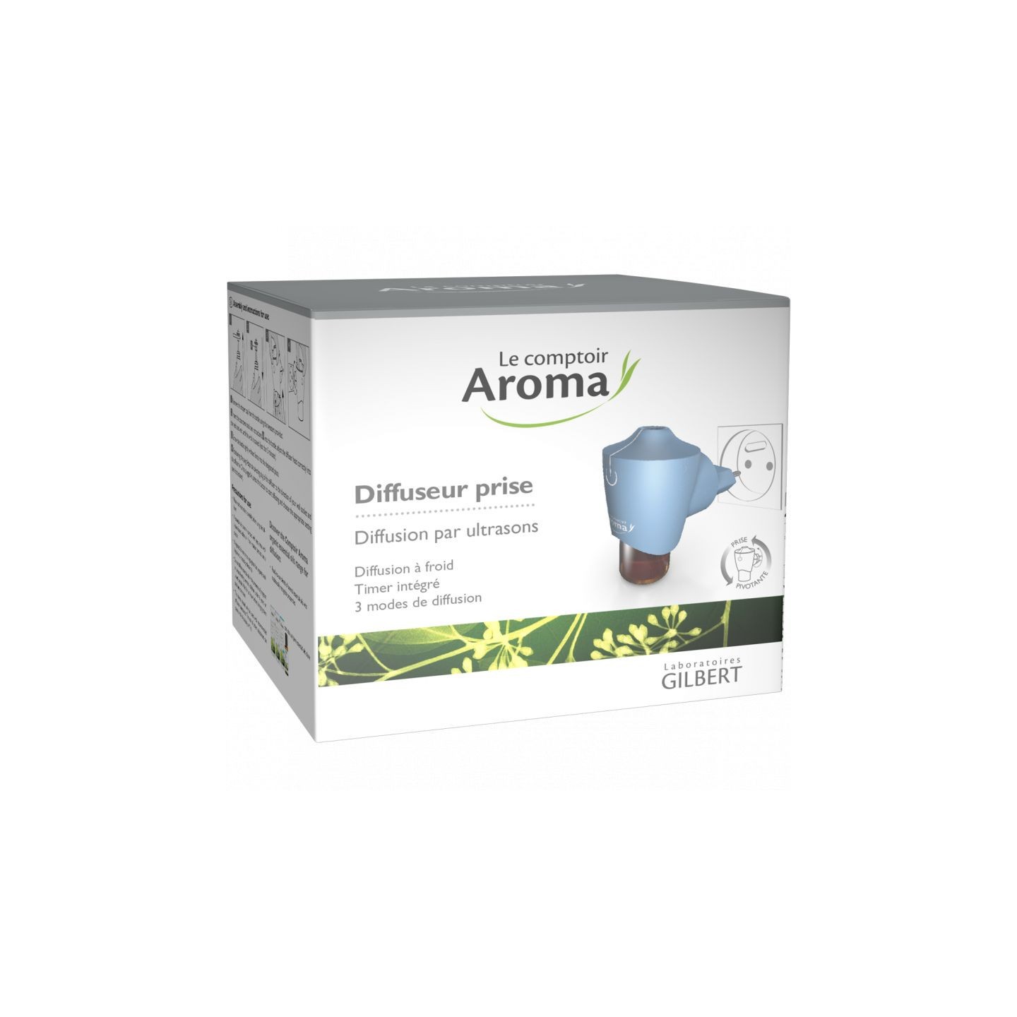 Le Comptoir Aroma Diffuseur prise pour huiles essentielles Oya