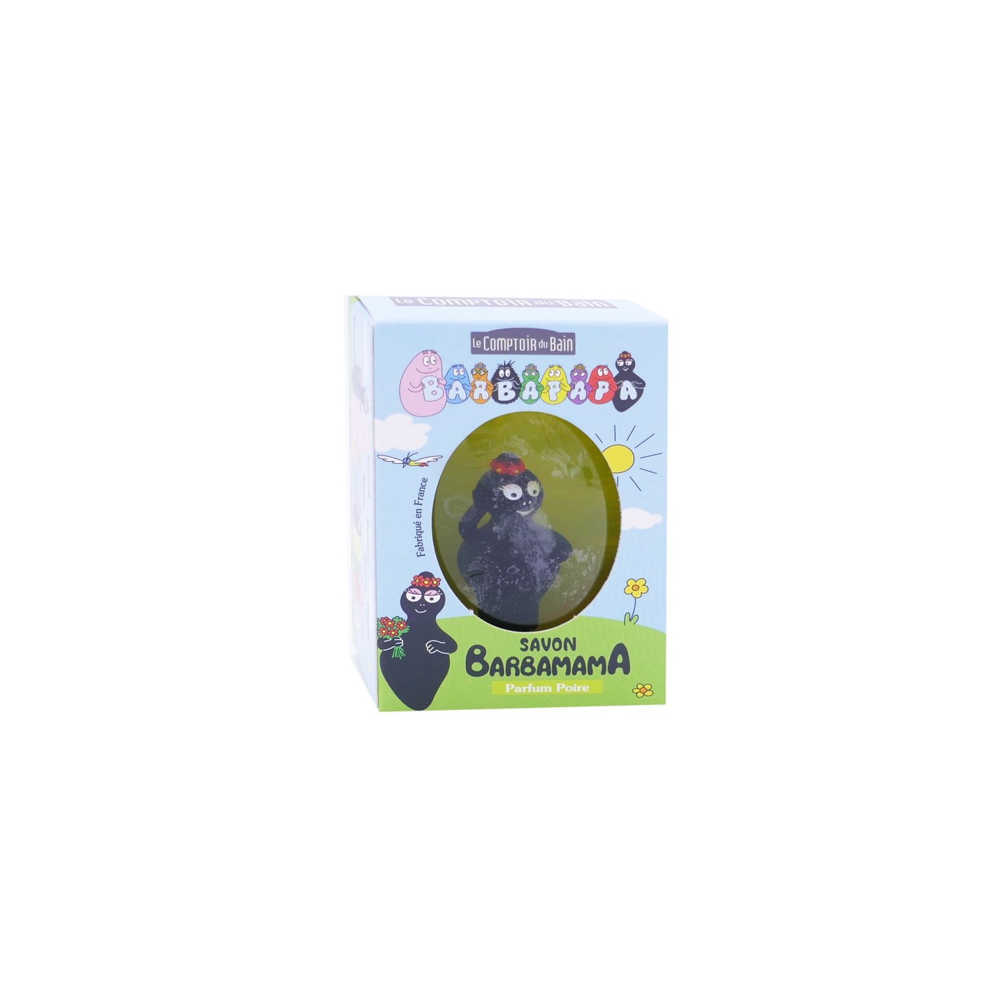 Le comptoir du bain Savon Barbamama parfum poire 84 g